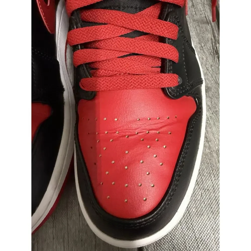 Air Jordan 1 Mid Alternate Bred-Black/White/Fire Red-SIZE 10 DQ8426-060 EUR 44 - Picture 4 of 12